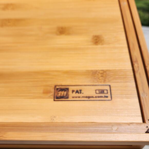 Genuine Bamboo Lattice Desktop Document Stacking Tray - Picture 7 of 10